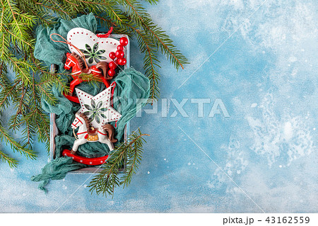 Christmas decoration and food Christmas decoration and food 43162559
