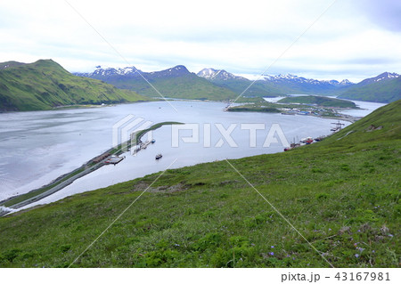 アラスカ・アリューシャン列島・ウラナスカ島の風景 43167981