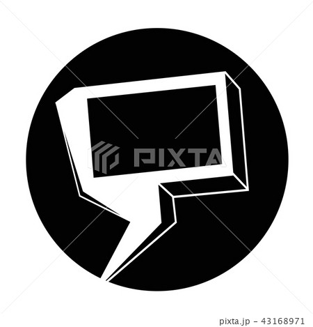 Speech bubble icon Speech bubble icon 43168971