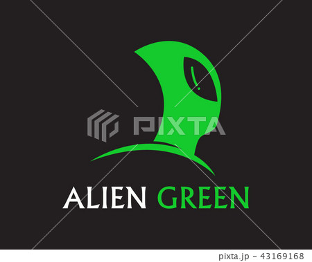 Alien face icon vector logo and symbols template  43169168