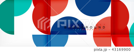 Circle abstract background, geometric illustration Circle abstract background, geometric illustration 43169900