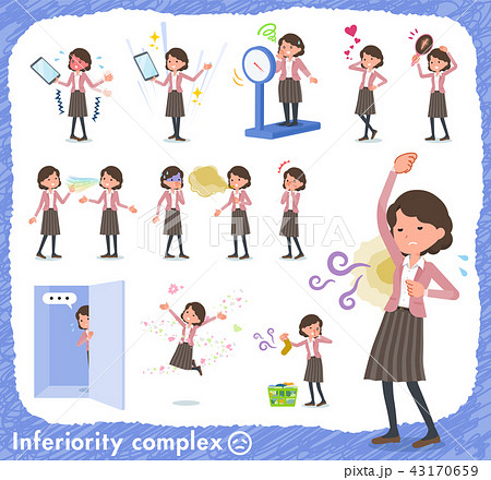 flat type Pink jacket Middle women_complex 43170659