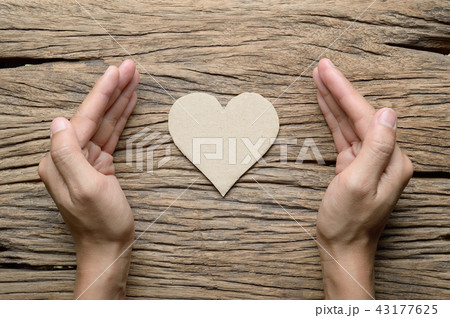 hand with heart, love background hand with heart, love background 43177625