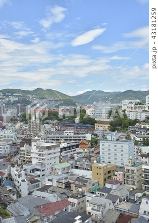 長崎市街地、南山手の街並み 43181259