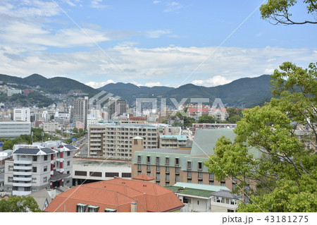 長崎市街地、南山手の街並み 長崎市街地、南山手の街並み 43181275