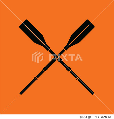 Icon of boat oars Icon of boat oars 43182048