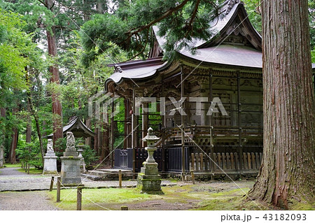福井県勝山市の平泉寺白山神社 福井県勝山市の平泉寺白山神社 43182093
