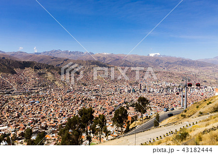 La Paz view from El Alto,Bolivia La Paz view from El Alto,Bolivia 43182444
