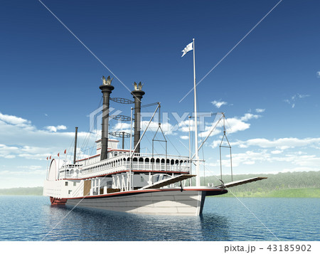 Steamboat of the Mississippi 43185902
