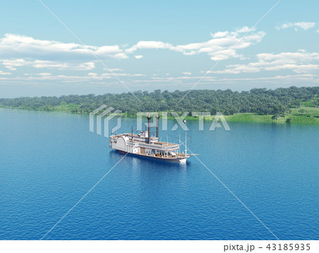 Steamboat of the Mississippi 43185935