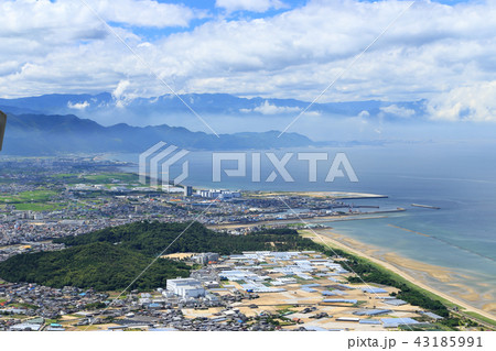 稲積山から見る観音寺市 稲積山から見る観音寺市 43185991