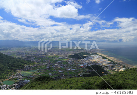 稲積山から見る観音寺市 稲積山から見る観音寺市 43185992