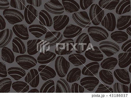 貝　水彩画 43186037