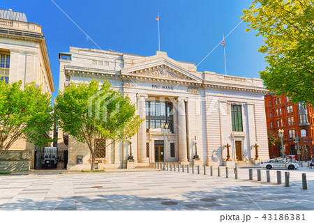 Washington, USA, urban cityscape of the city.  43186381