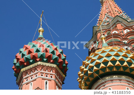 聖ワシリイ大聖堂 ポクロフスキー聖堂 モスクワ 43188350