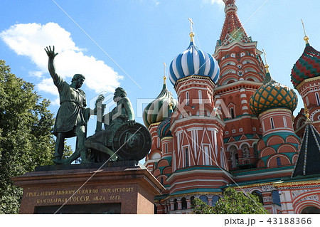 聖ワシリイ大聖堂 ポクロフスキー聖堂 モスクワ 43188366