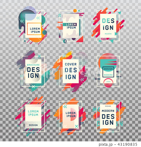 Isolated empty or blank business cards with modern design Isolated empty or blank business cards with modern design 43190835