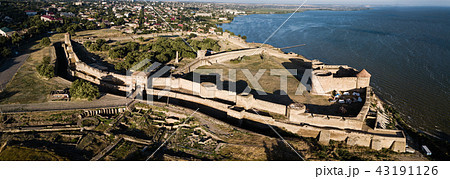 Aerial top view to Akkerman fortress Aerial top view to Akkerman fortress 43191126