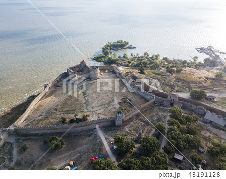 Aerial top view to Akkerman fortress 43191128