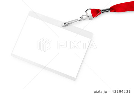 Blank bagde mockup 43194231