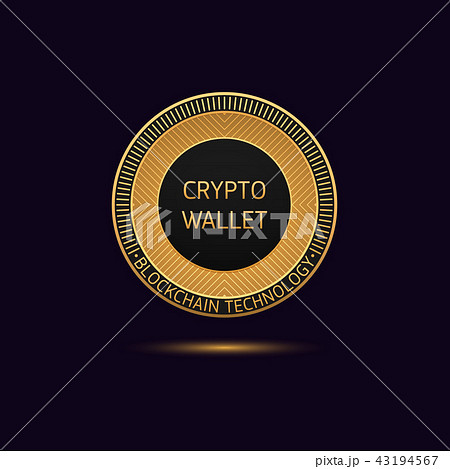 Cryptocurrency golden Coin in Blockchain Cryptocurrency golden Coin in Blockchain 43194567