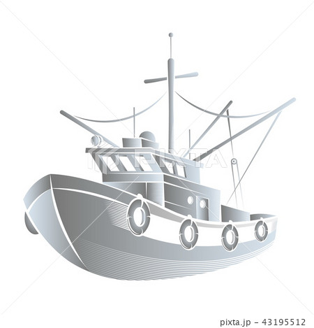 Fishing boat concept 43195512