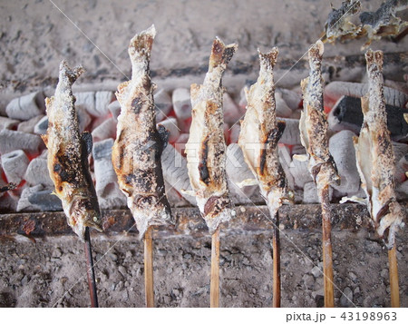 ヤマメの塩焼き ヤマメの塩焼き 43198963