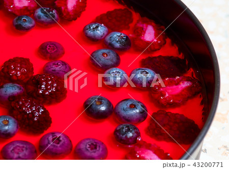 Cheesecake with wild berries Cheesecake with wild berries 43200771