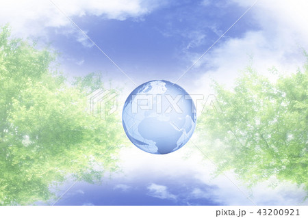 地球と緑と空(ヨーロッパ） 43200921
