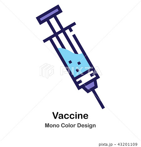 Vaccine mono color icon 43201109