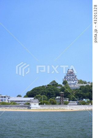 佐賀県 風景 唐津城 佐賀県 風景 唐津城 43201328