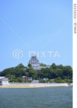 佐賀県 風景 唐津城 佐賀県 風景 唐津城 43201329