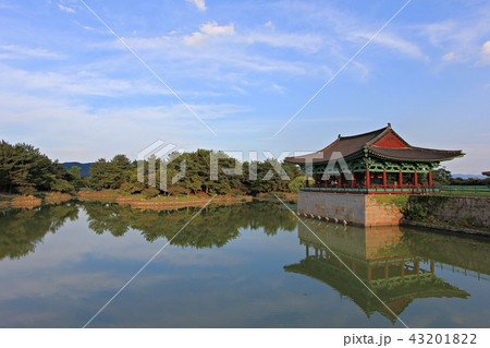 雁鴨池 遺跡建造物 宮殿 43201822