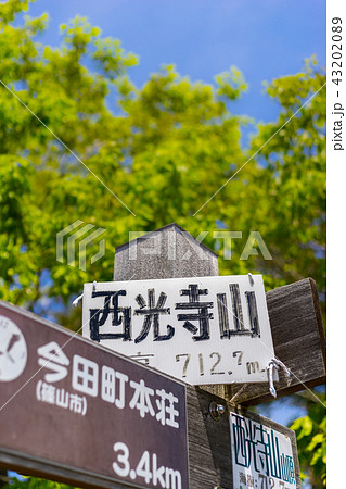 篠山市最高峰！西光寺山の山頂（兵庫県篠山市今田町本荘）※作品コメント欄に撮影位置あり 43202089