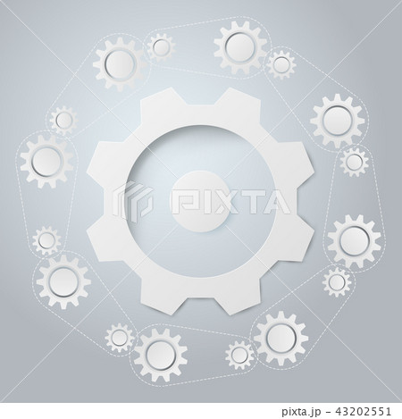 Abstract background The system of gear Abstract background The system of gear 43202551