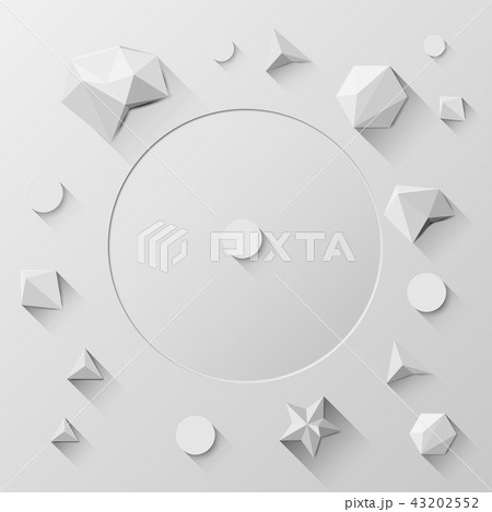 3D Low Polygon Geometry Abstract Background 3D Low Polygon Geometry Abstract Background 43202552