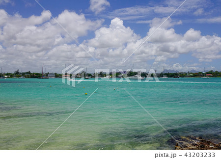 Seascape of Mauritius Island 43203233