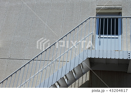 鉄階段＿建物、エクステリア、外階段 43204617