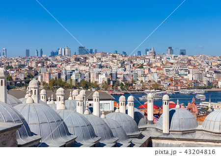 The view over  Istanbul, Turkey 43204816