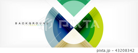 Vector circular geometric abstract background Vector circular geometric abstract background 43208342