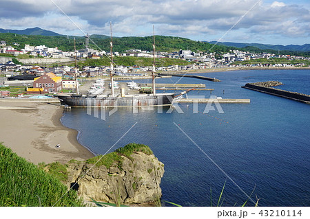 かもめ島から見た開陽丸① 43210114