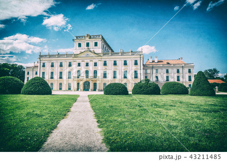 Esterhazy castle with park in Fertod analog filter Esterhazy castle with park in Fertod analog filter 43211485