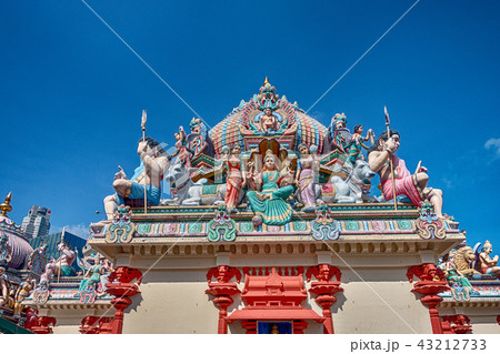 シンガポール スリ・マリアマン寺院　 43212733