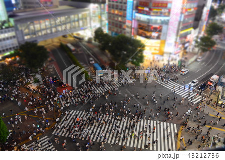 スクランブル交差点 スクランブル交差点 43212736