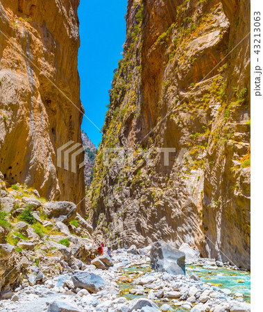 Samaria Gorge. Crete, Greece 43213063