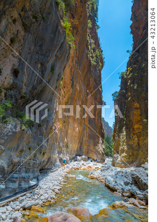 Samaria Gorge. Crete, Greece 43213064