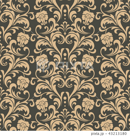 Wallpaper in the style of Baroque. A seamless  43213180