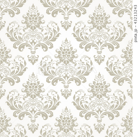 Floral pattern. Wallpaper baroque, damask. Floral pattern. Wallpaper baroque, damask. 43213243