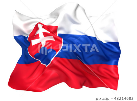 スロバキア国旗 43214682