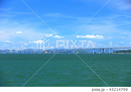 瀬戸大橋全景 43214709